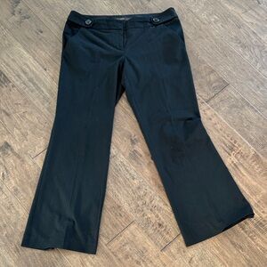 The Limited Classic Black Flare Pants